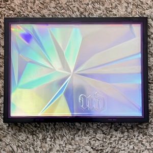 Urban decay distortion eyeshadow palette swatched never worn